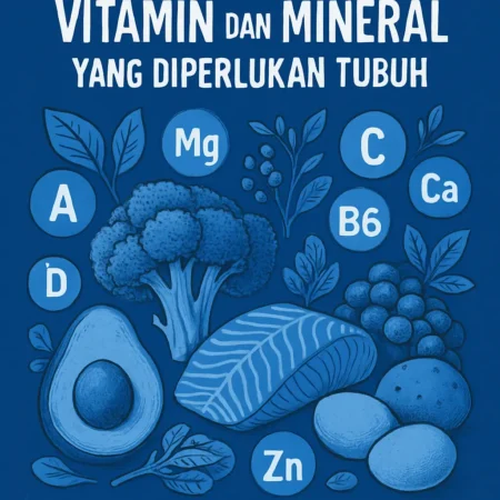 Vitamin dan Mineral yang Diperlukan Tubuh